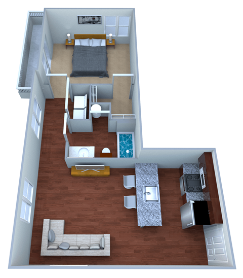 3911 N Old Missouri Road 1-2 Beds Apartment for Rent - Photo Gallery 21